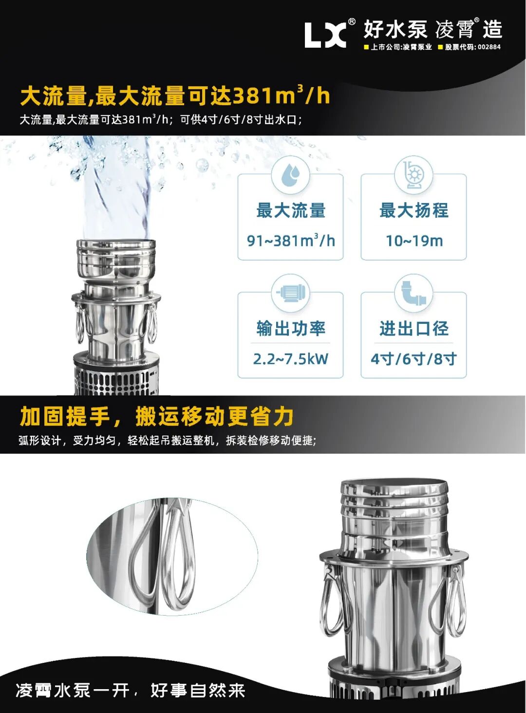 新品上市丨QY-SS轻便型油浸式潜水泵