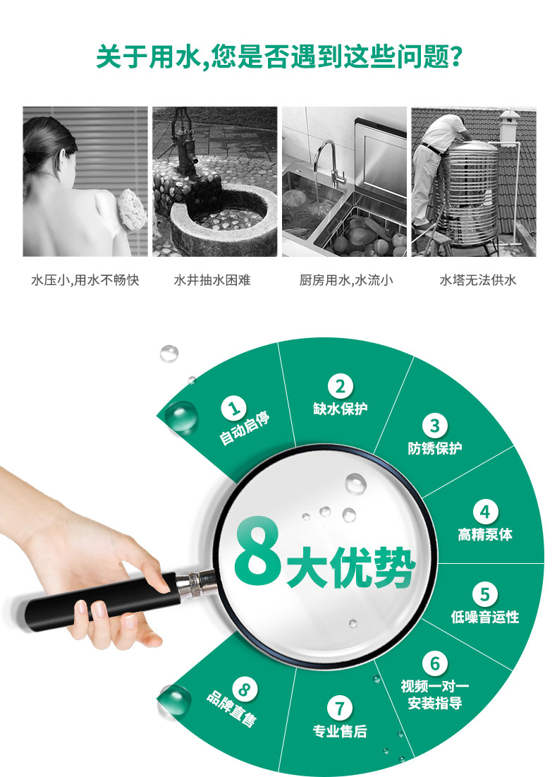 wilo威乐PW-405EH自吸增压泵